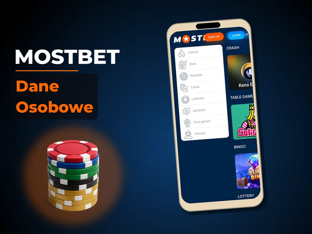 mostbet - Dane Osobowe