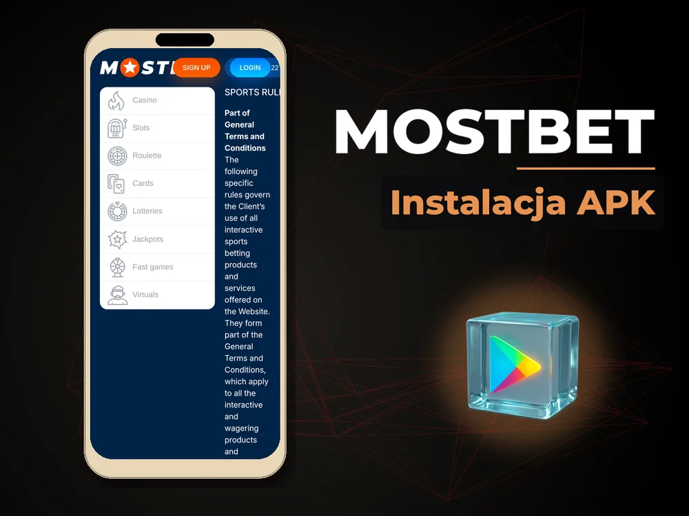 mostbet - Instalacja APK