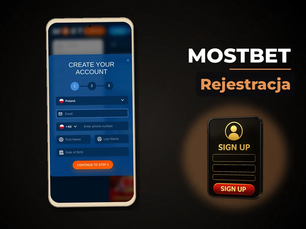 mostbet - Rejestracja