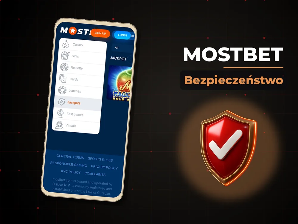 mostbet - Bezpieczeństwo