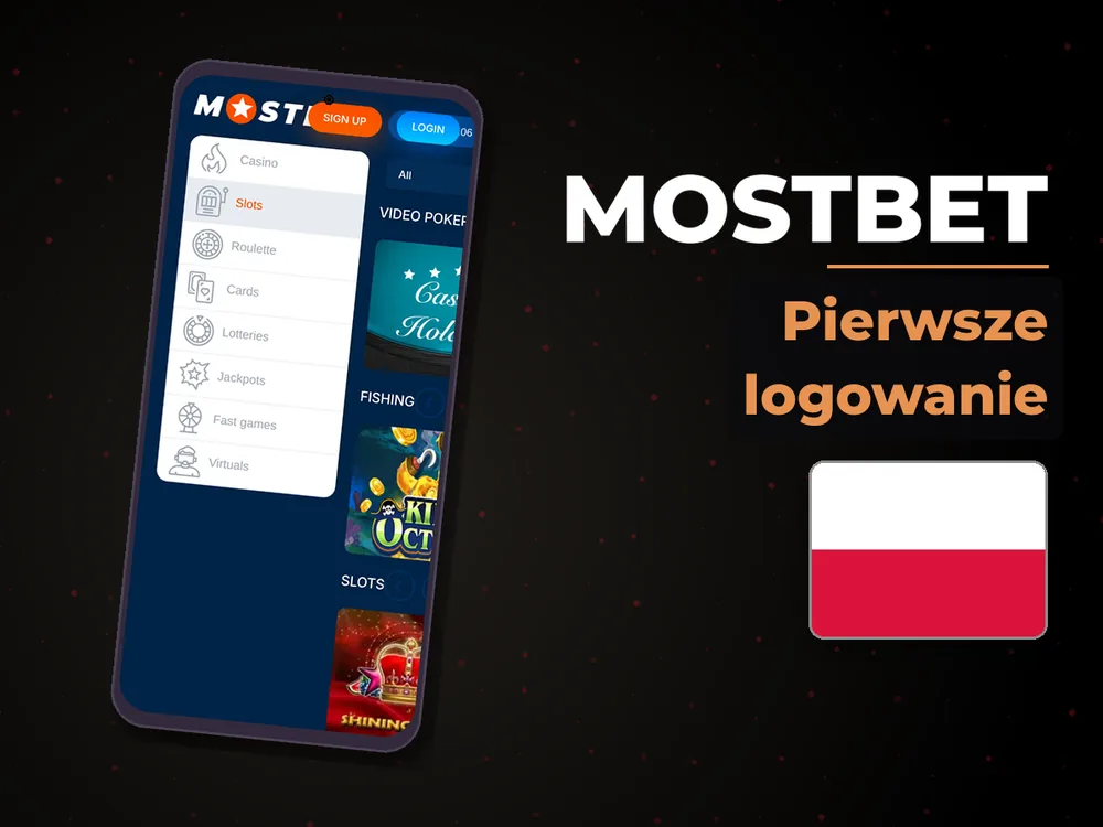 mostbet - Pierwsze logowanie