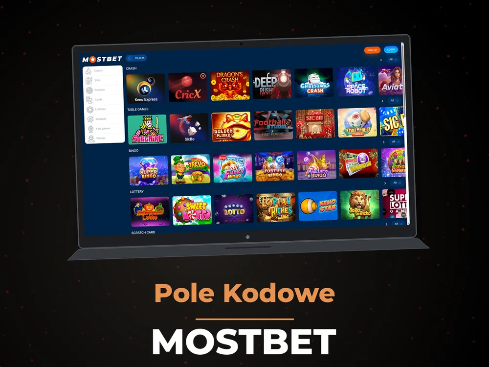 mostbet - Pole Kodowe