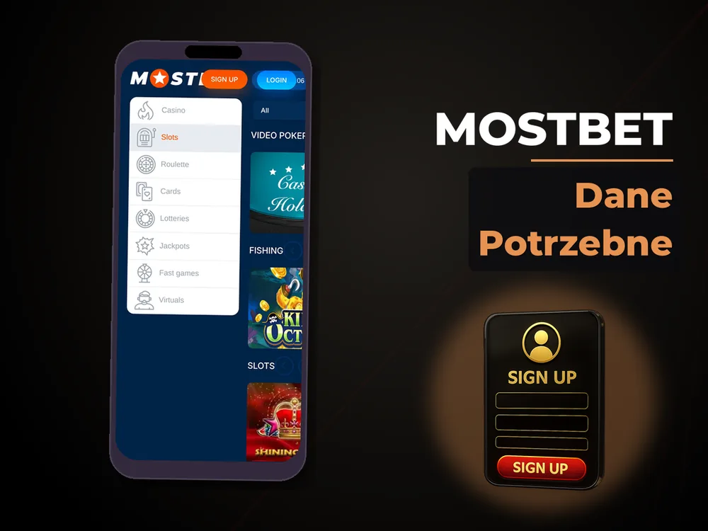 mostbet - Dane Potrzebne
