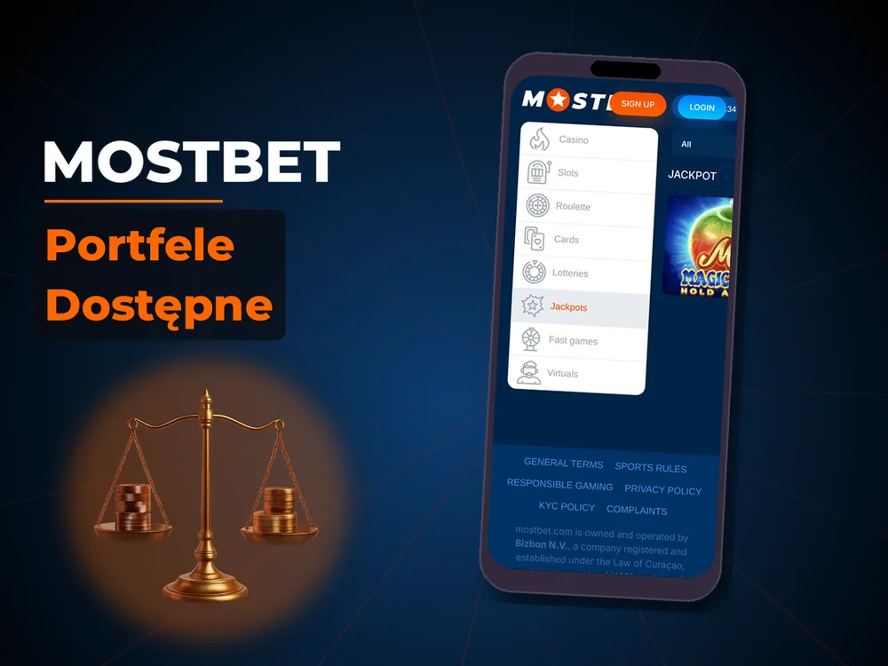 mostbet - Portfele Dostępne