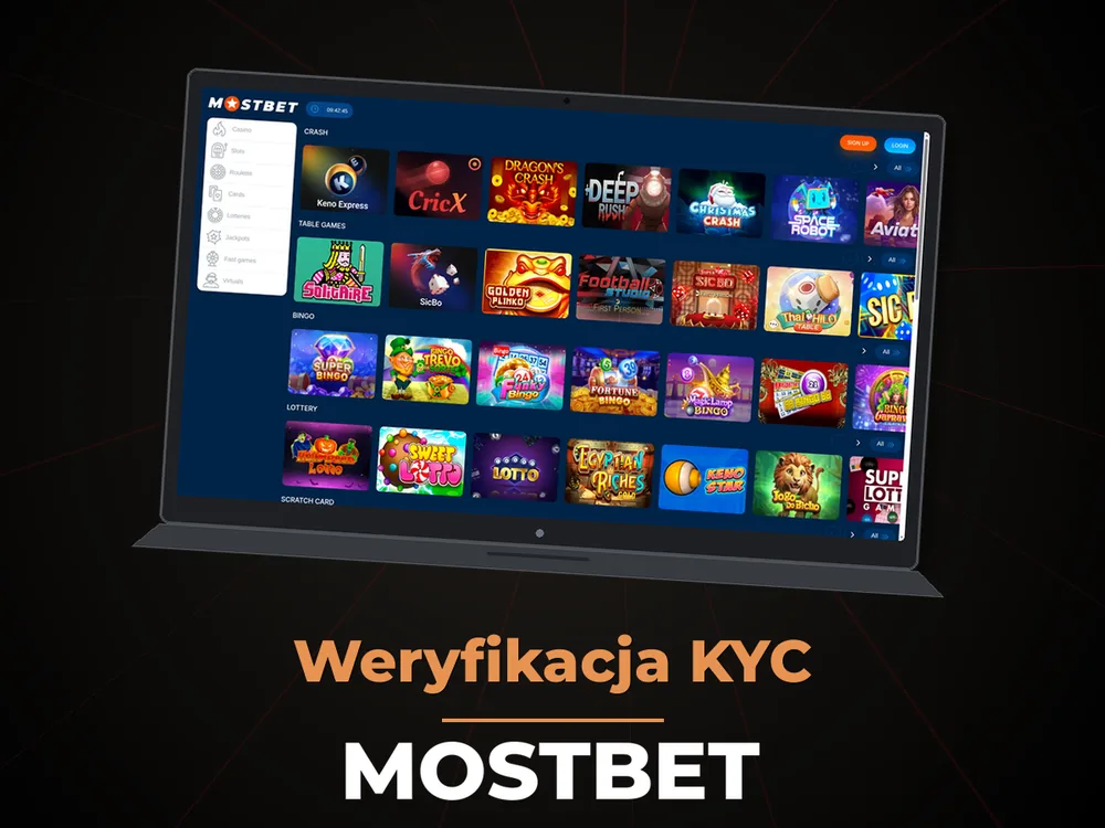 mostbet - Weryfikacja KYC