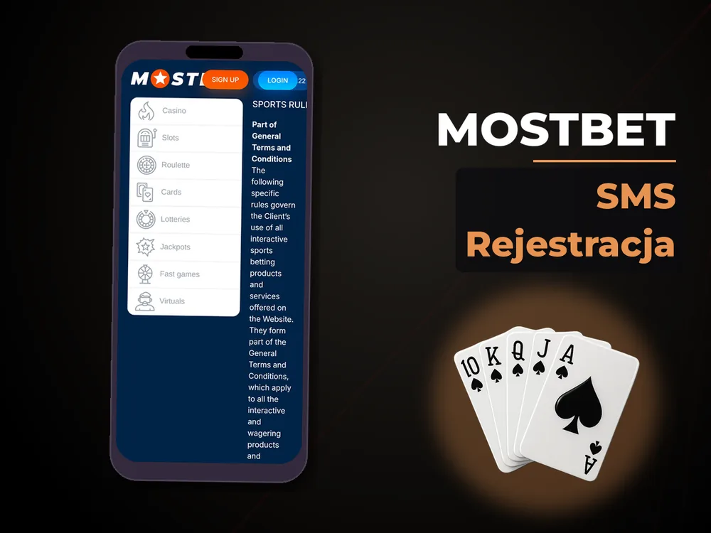 mostbet - SMS Rejestracja