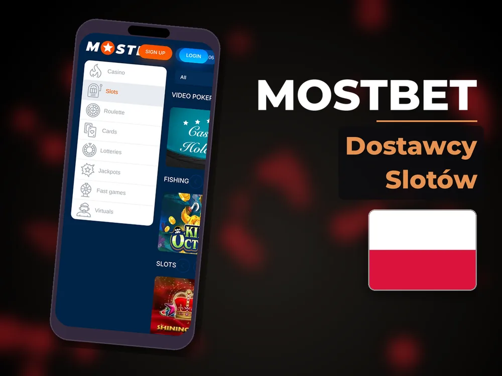 mostbet - Dostawcy Slotów