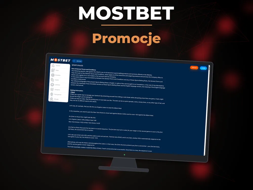 mostbet - Promocje