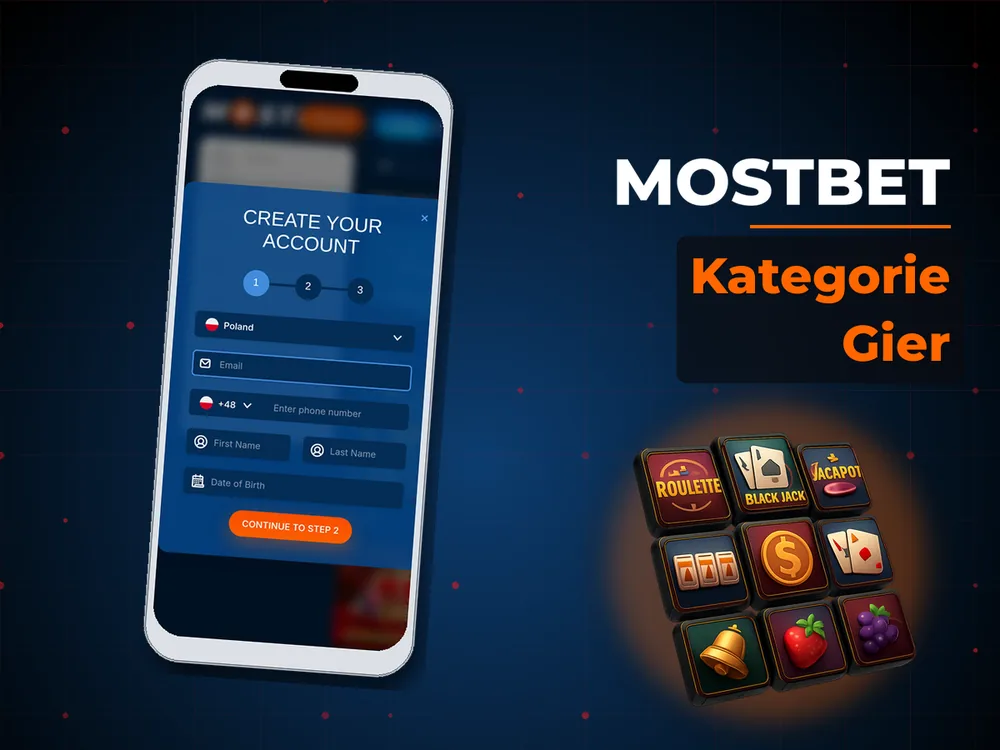 mostbet - Kategorie Gier
