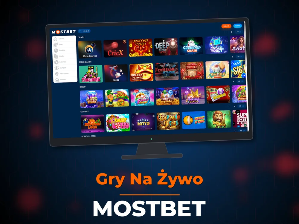 mostbet - Gry Na Żywo
