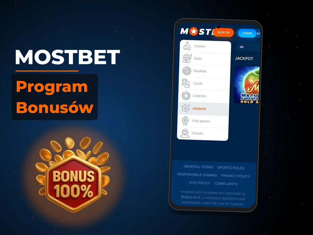 mostbet - Program Bonusów