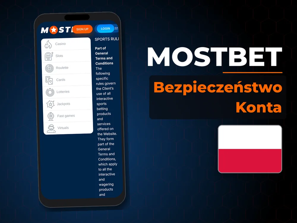 mostbet - Bezpieczeństwo Konta