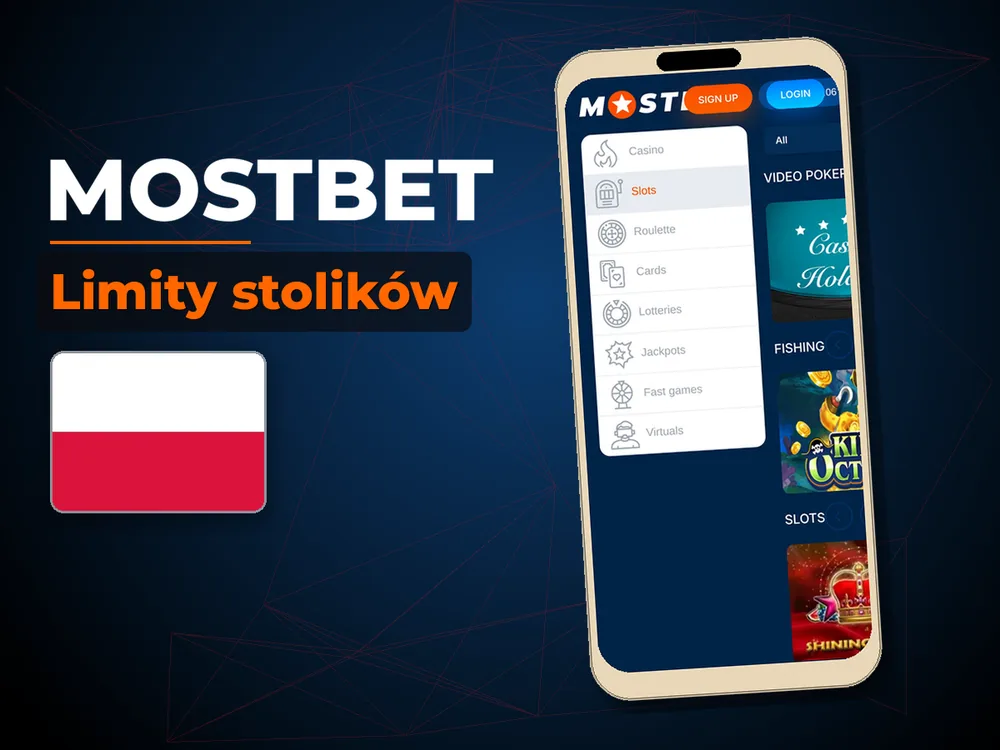 mostbet - Limity stolików