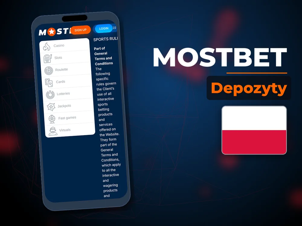 mostbet - Depozyty