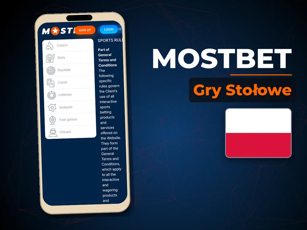 mostbet - Gry Stołowe