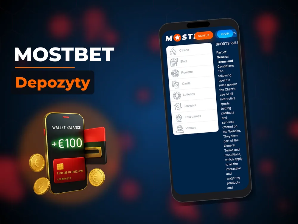 mostbet - Depozyty