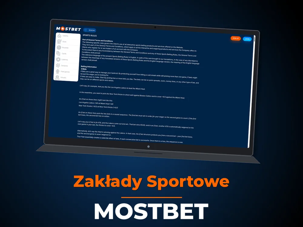mostbet - Zakłady Sportowe