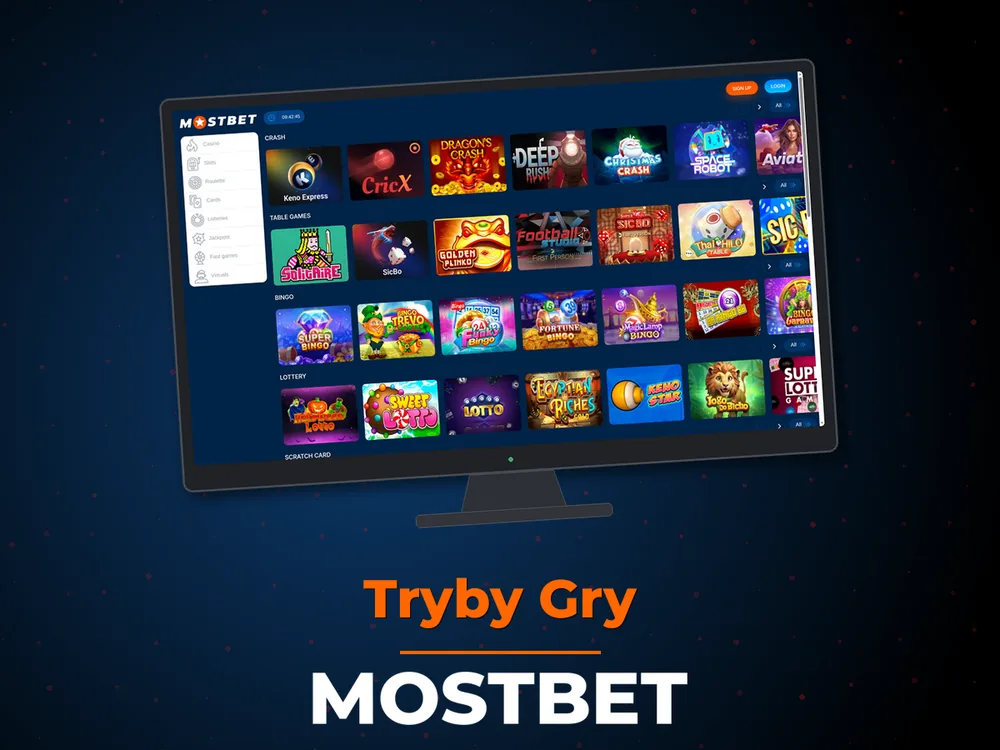 mostbet - Tryby Gry