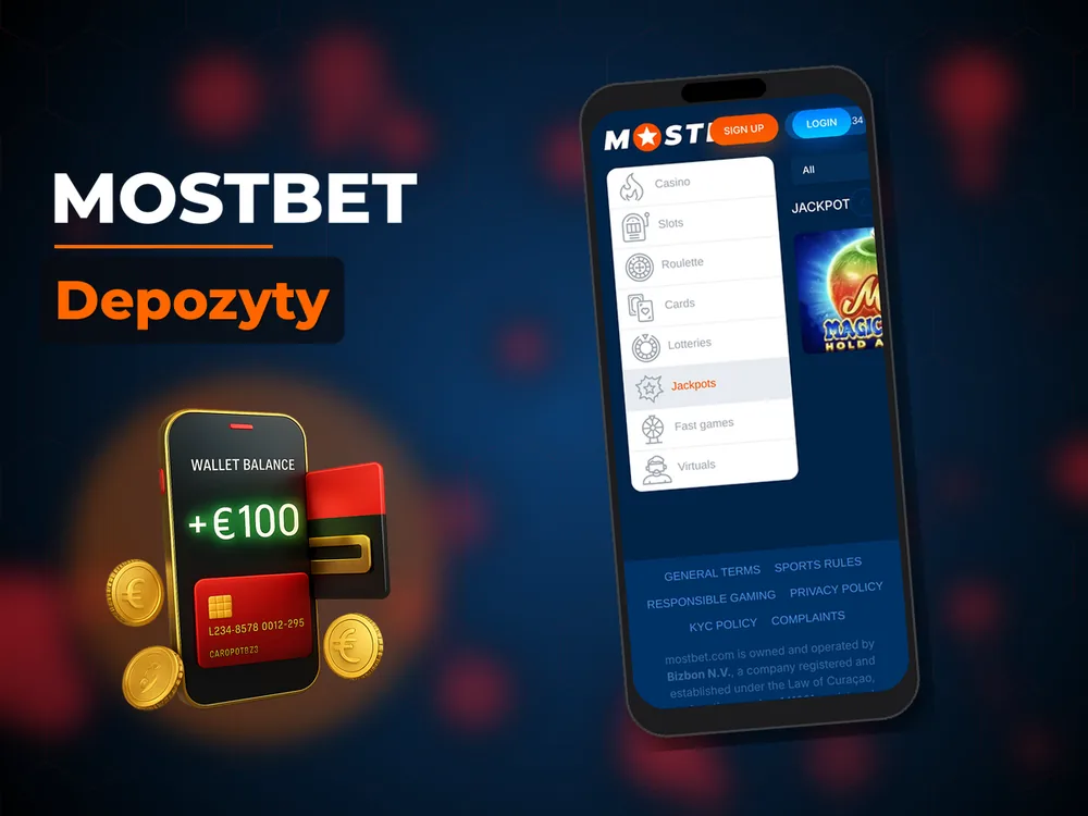 mostbet - Depozyty