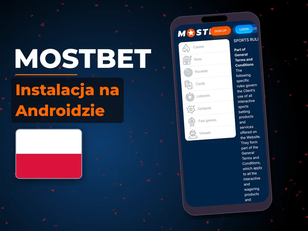 mostbet - Instalacja na Androidzie
