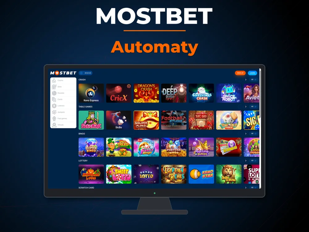 mostbet - Automaty