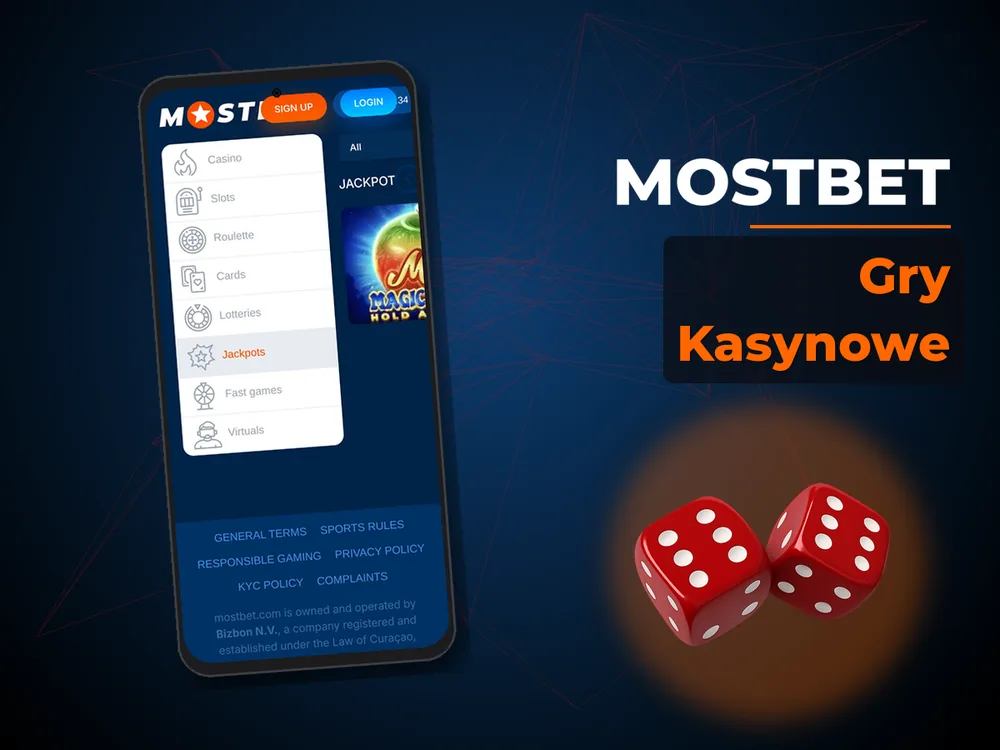 mostbet - Gry Kasynowe