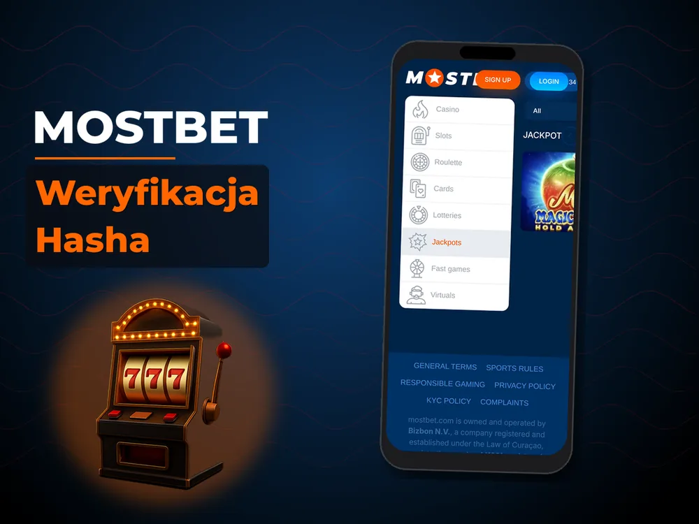 mostbet - Weryfikacja Hasha