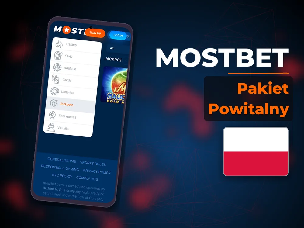 mostbet - Pakiet Powitalny