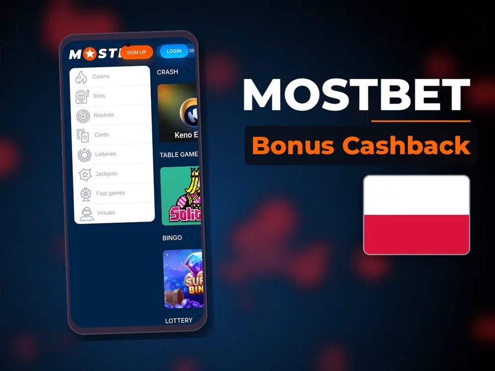 mostbet - Bonus Cashback