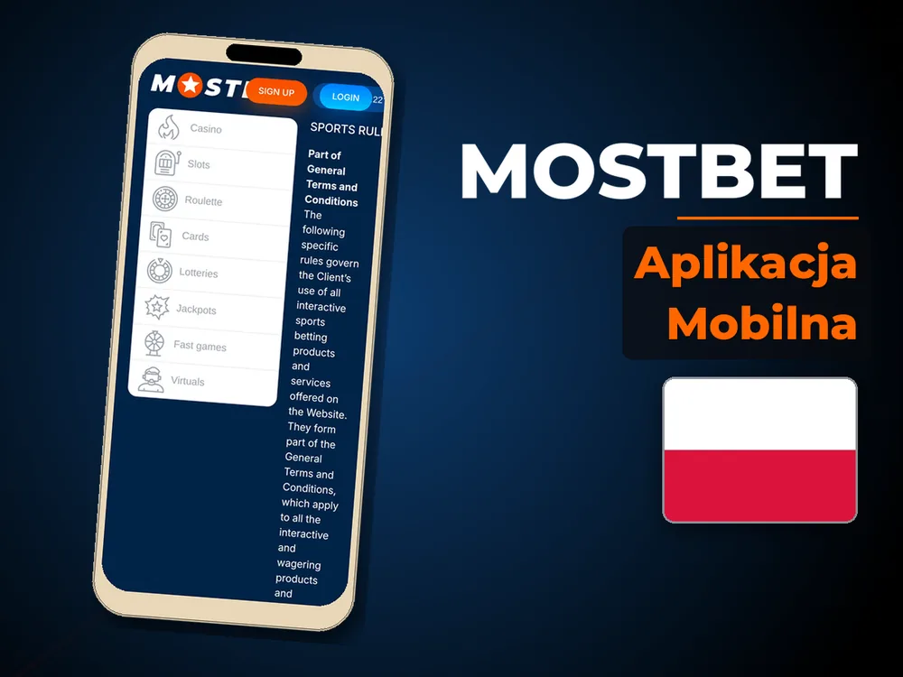 mostbet - Aplikacja Mobilna