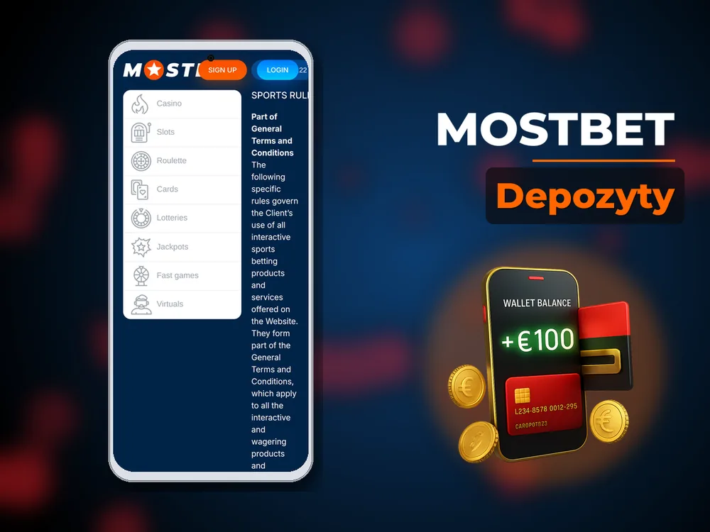 mostbet - Depozyty