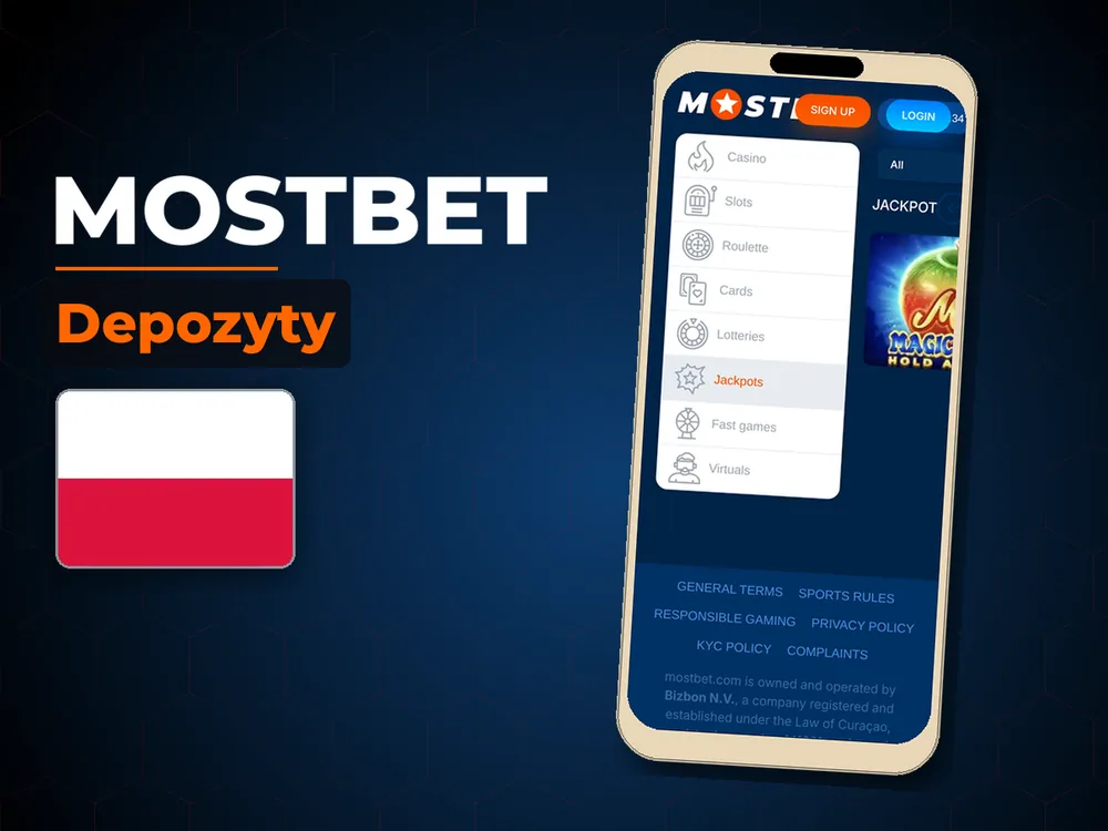 mostbet - Depozyty