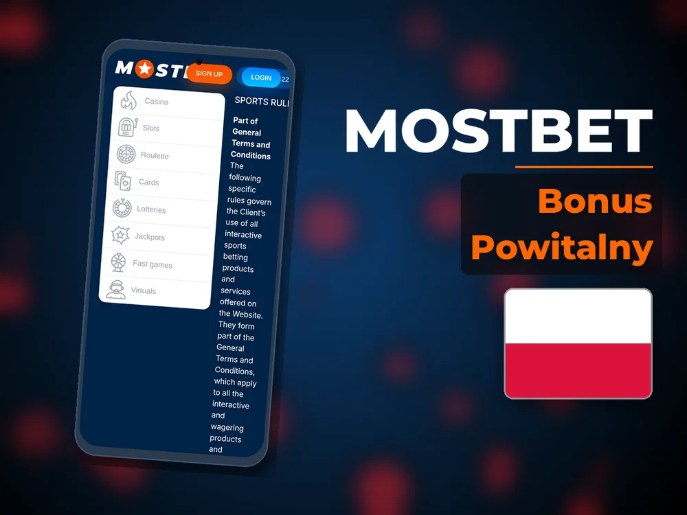 mostbet - Bonus Powitalny