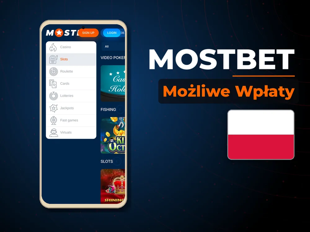 mostbet - Możliwe Wpłaty