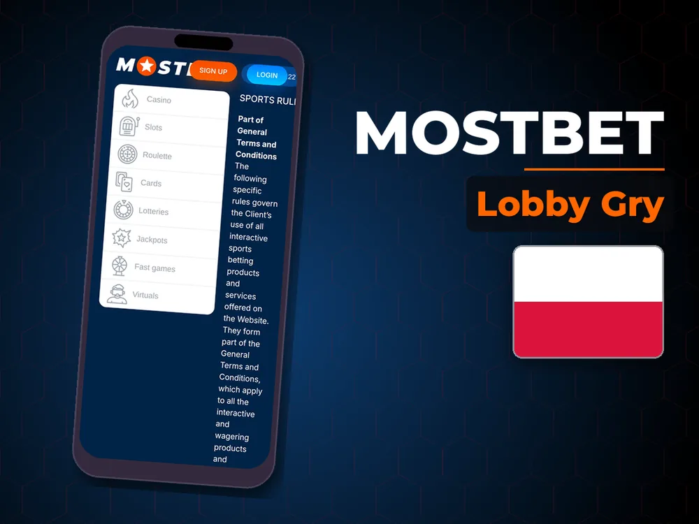 mostbet - Lobby Gry