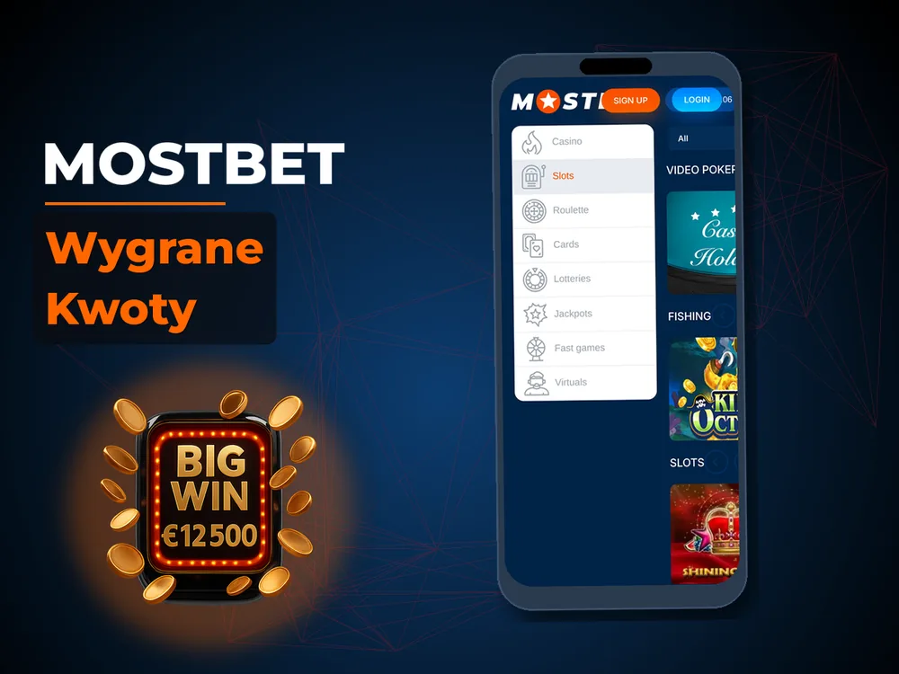 mostbet - Wygrane Kwoty