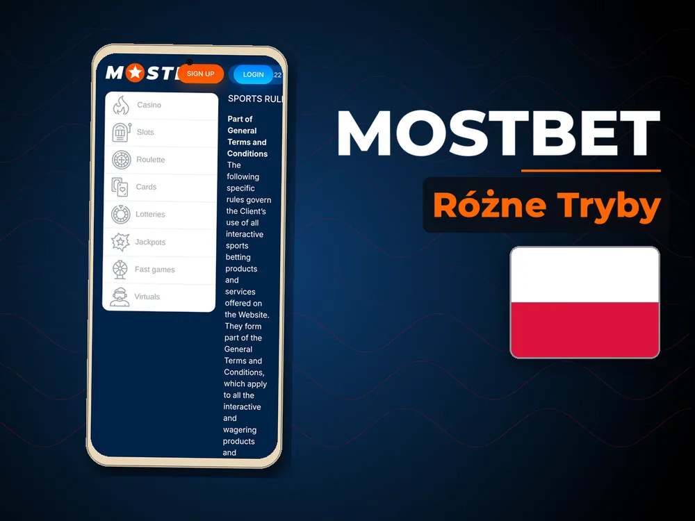 mostbet - Różne Tryby