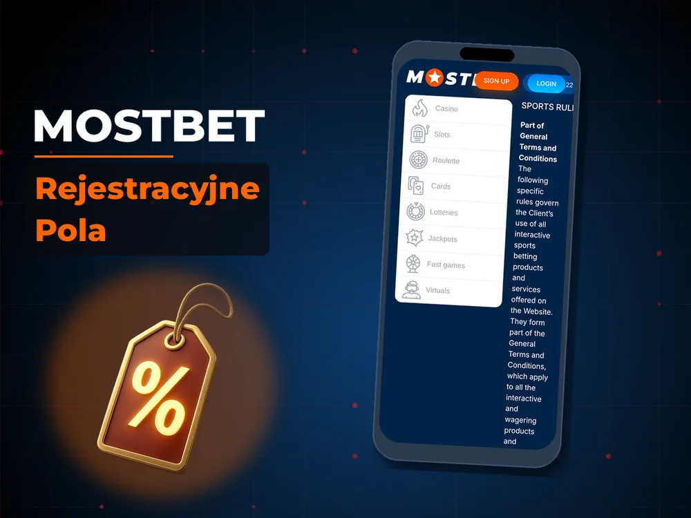 mostbet - Rejestracyjne Pola