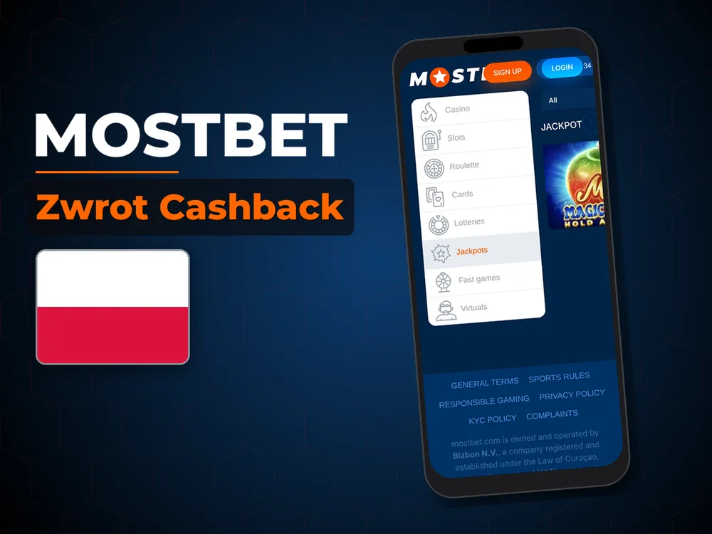 mostbet - Zwrot Cashback